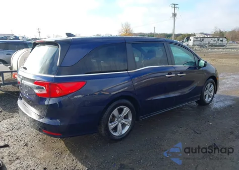 2019 Honda Odyssey Ex-L from USA, damaged, VIN 5FNRL6H70KB100798
